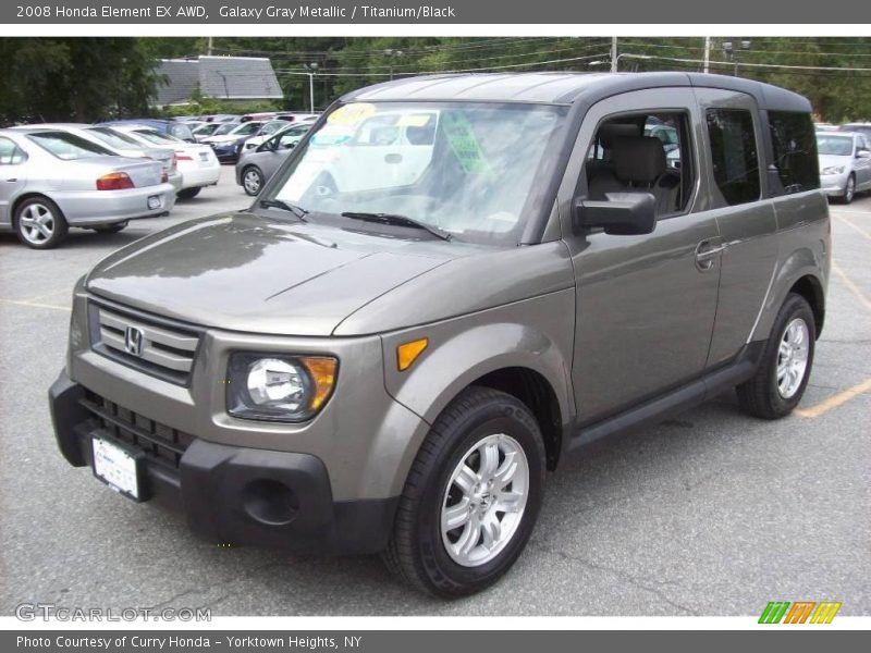 Galaxy Gray Metallic / Titanium/Black 2008 Honda Element EX AWD
