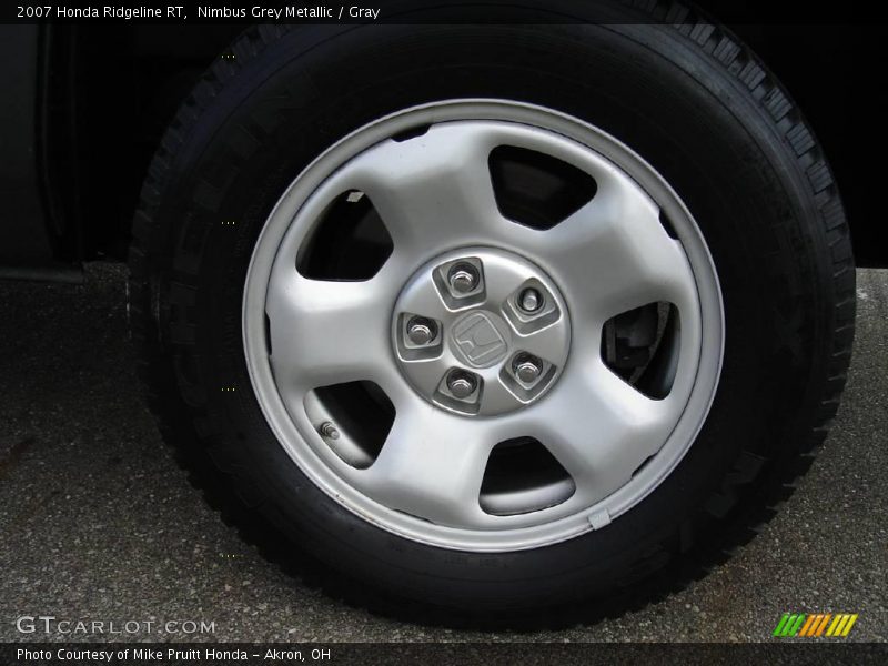 Nimbus Grey Metallic / Gray 2007 Honda Ridgeline RT