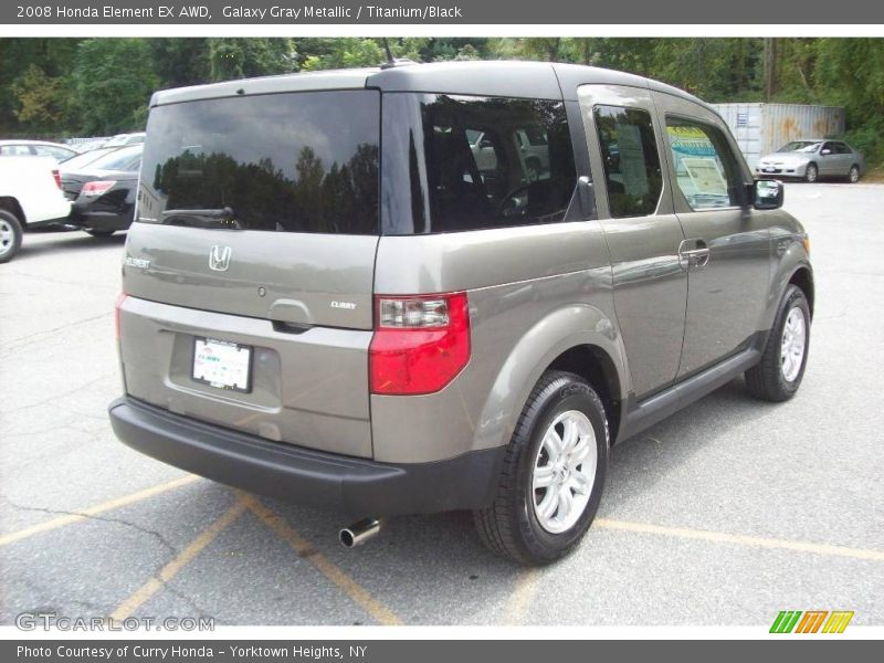 Galaxy Gray Metallic / Titanium/Black 2008 Honda Element EX AWD