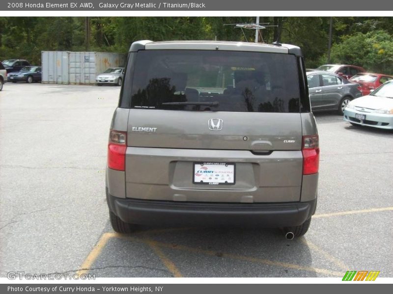 Galaxy Gray Metallic / Titanium/Black 2008 Honda Element EX AWD