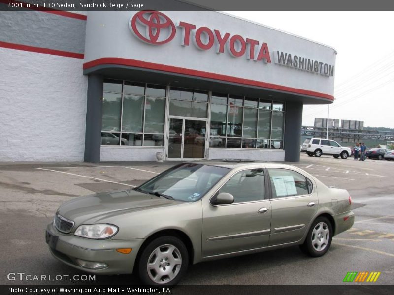 Sandrock Beige / Sage 2001 Infiniti I 30 Sedan