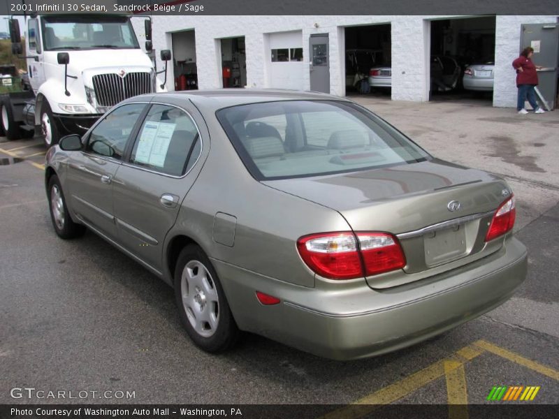 Sandrock Beige / Sage 2001 Infiniti I 30 Sedan