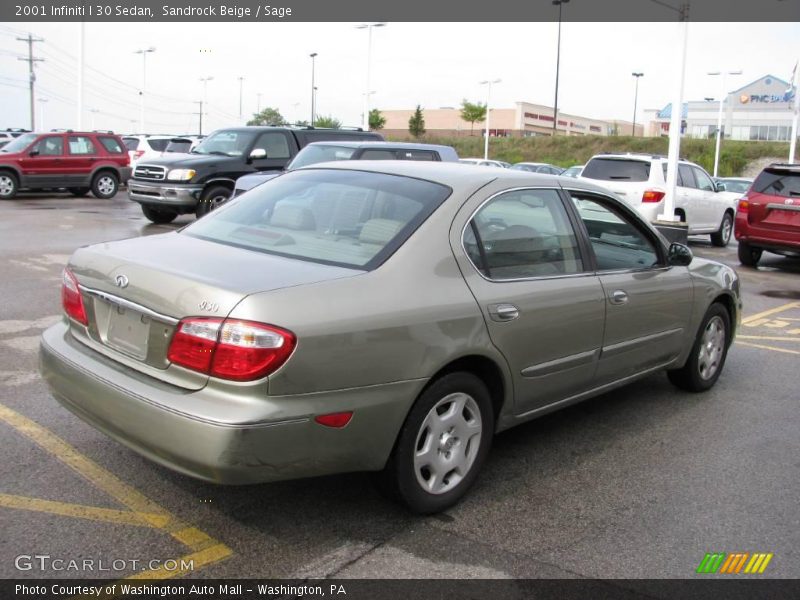 Sandrock Beige / Sage 2001 Infiniti I 30 Sedan