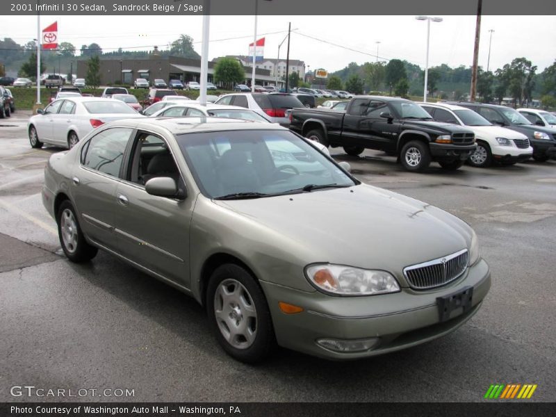 Sandrock Beige / Sage 2001 Infiniti I 30 Sedan