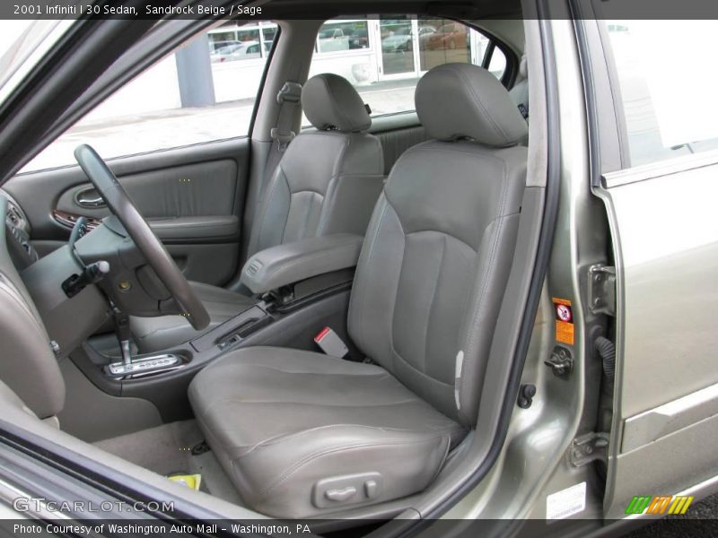Sandrock Beige / Sage 2001 Infiniti I 30 Sedan