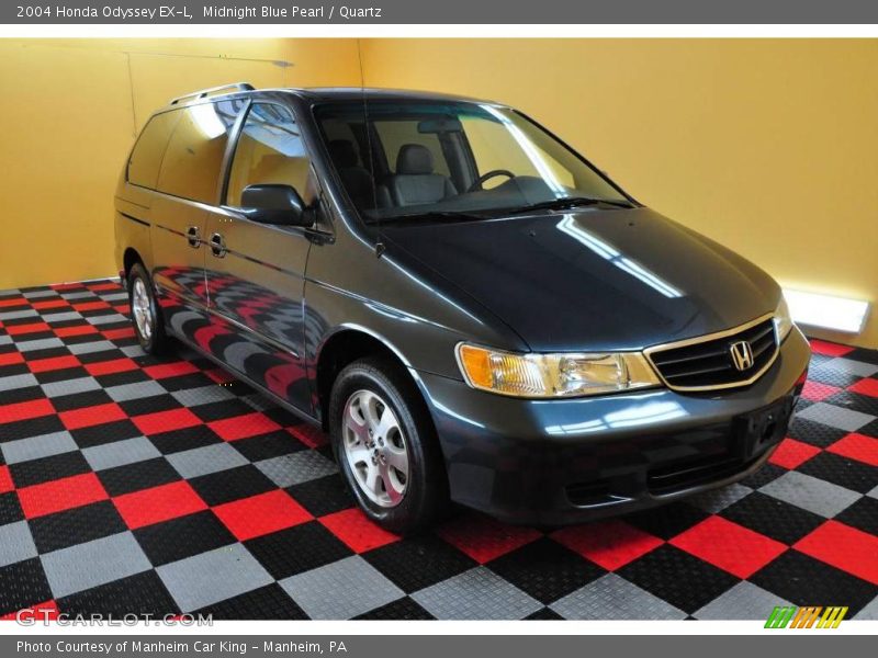 Midnight Blue Pearl / Quartz 2004 Honda Odyssey EX-L