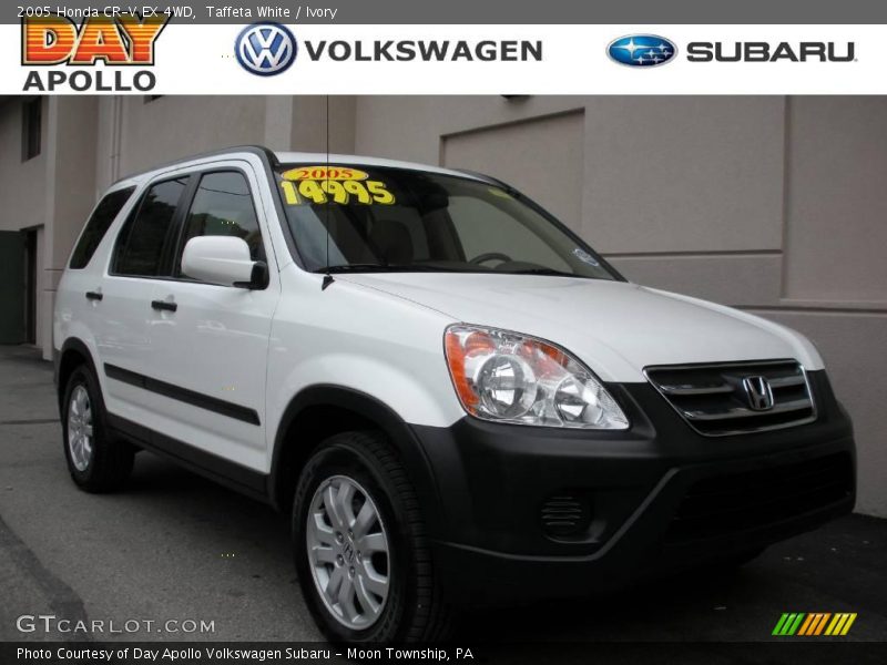 Taffeta White / Ivory 2005 Honda CR-V EX 4WD