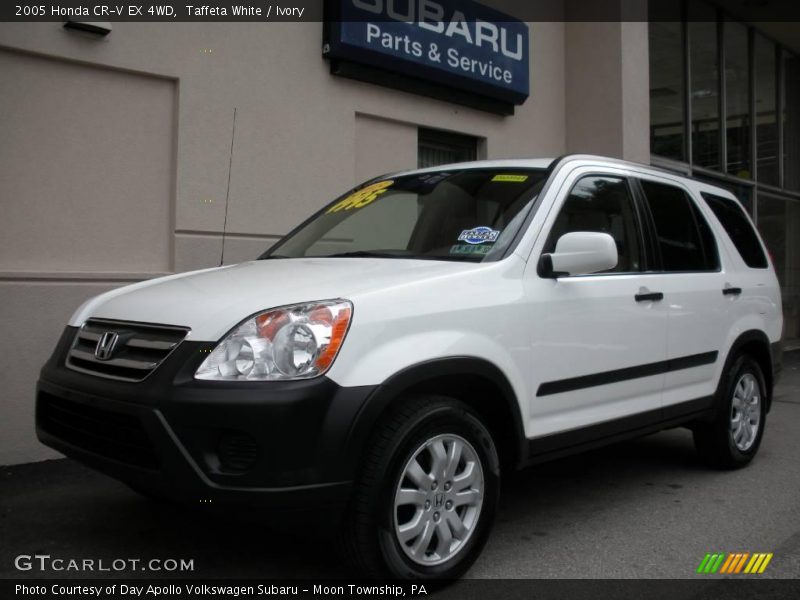 Taffeta White / Ivory 2005 Honda CR-V EX 4WD