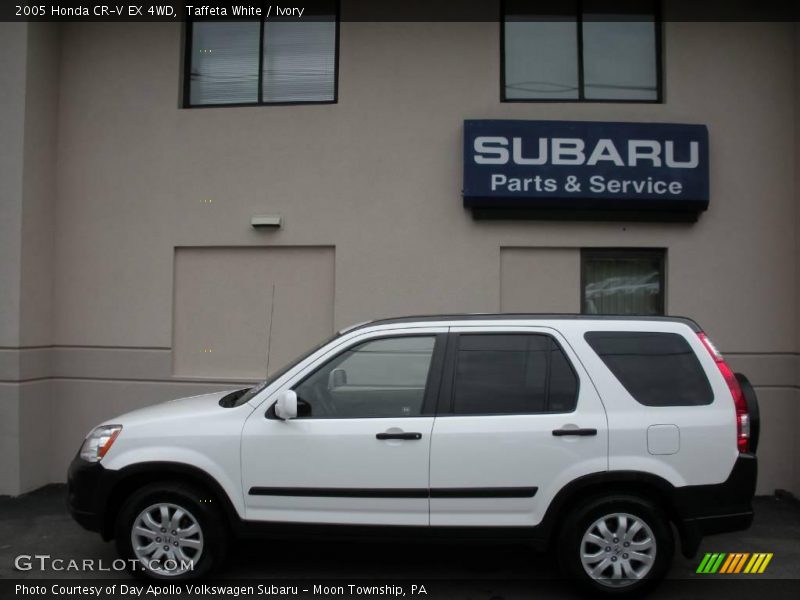 Taffeta White / Ivory 2005 Honda CR-V EX 4WD
