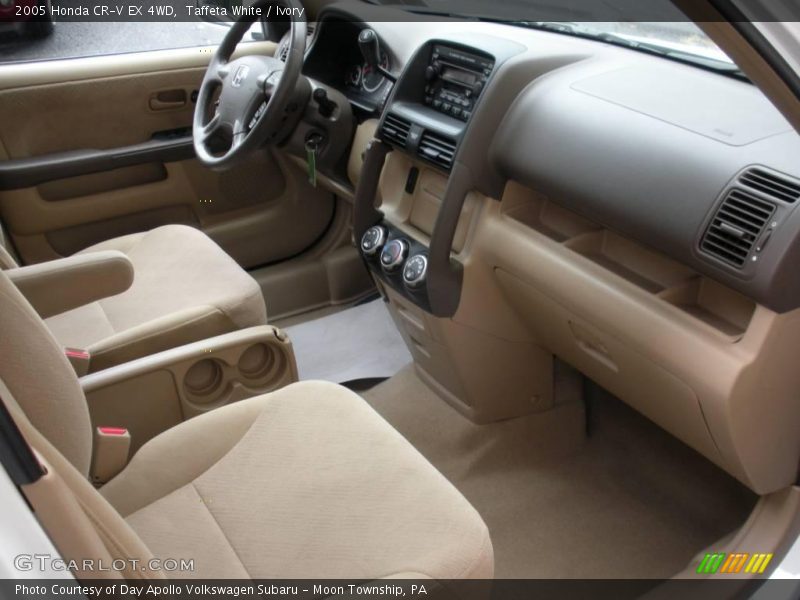 Taffeta White / Ivory 2005 Honda CR-V EX 4WD