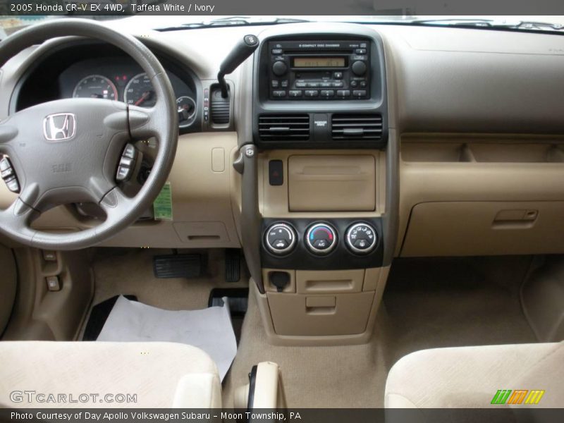 Taffeta White / Ivory 2005 Honda CR-V EX 4WD