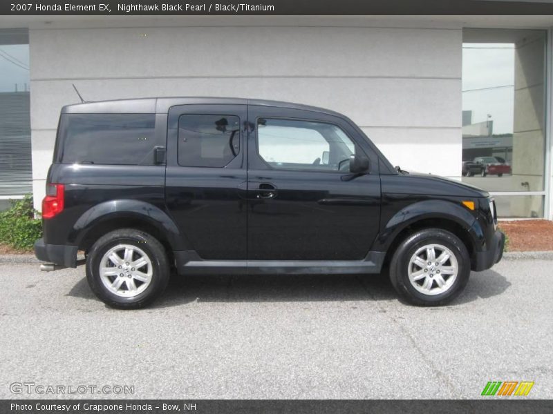 Nighthawk Black Pearl / Black/Titanium 2007 Honda Element EX