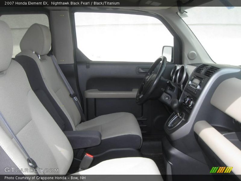 Nighthawk Black Pearl / Black/Titanium 2007 Honda Element EX