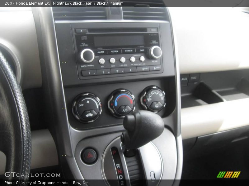 Nighthawk Black Pearl / Black/Titanium 2007 Honda Element EX