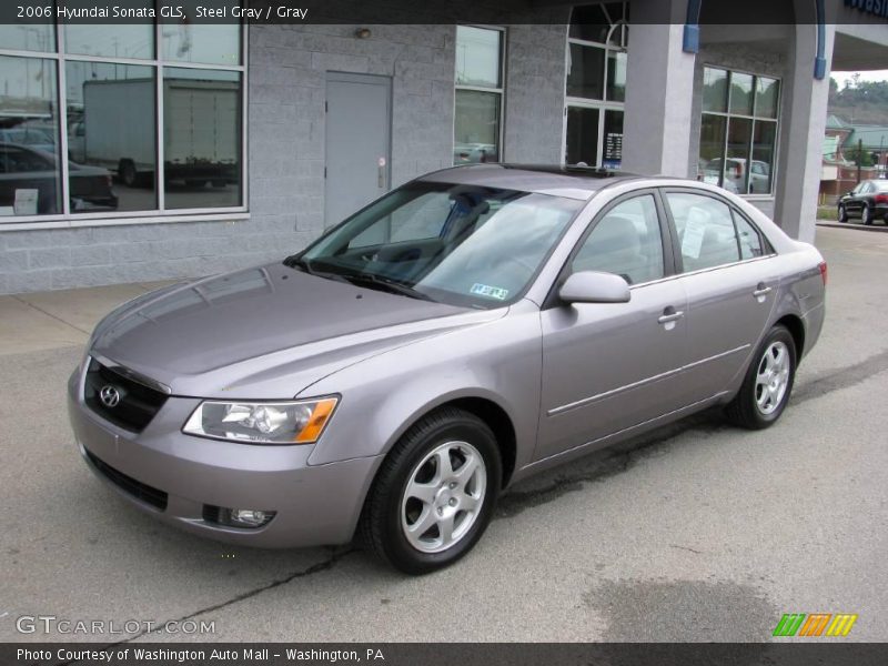 Steel Gray / Gray 2006 Hyundai Sonata GLS