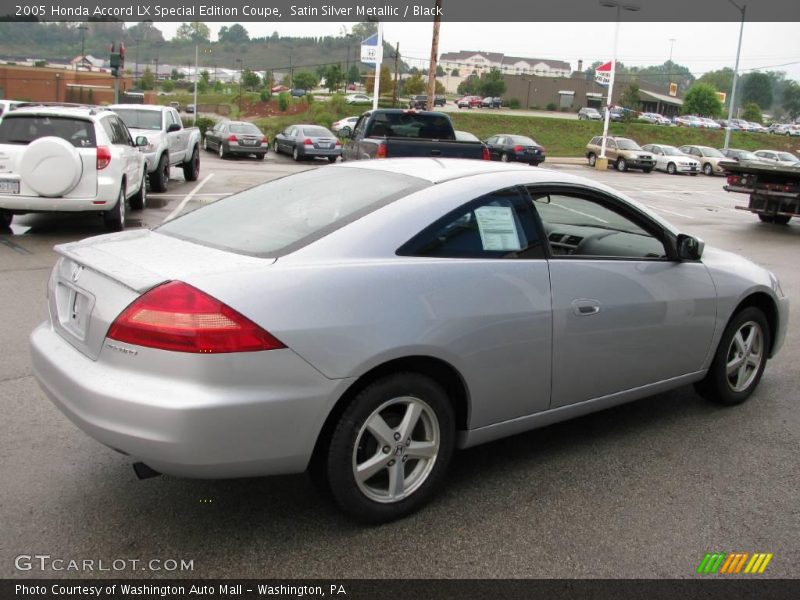 Satin Silver Metallic / Black 2005 Honda Accord LX Special Edition Coupe