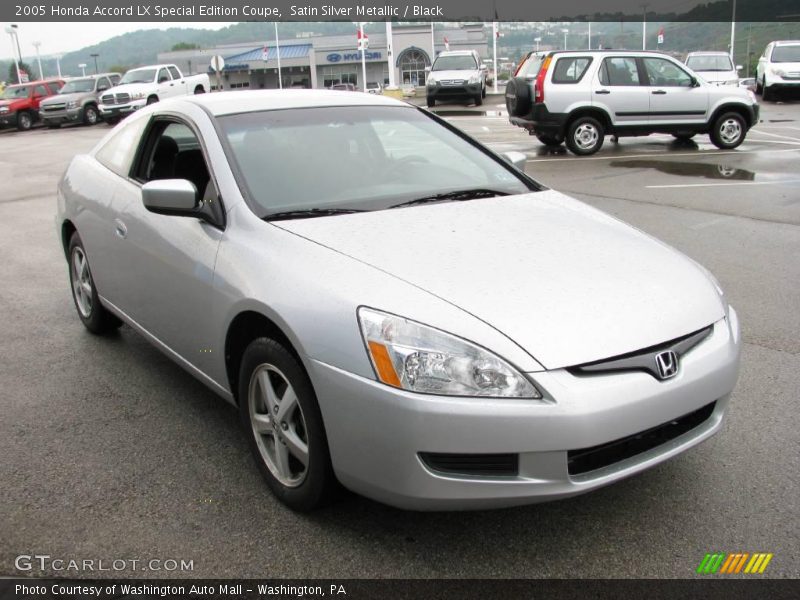 Satin Silver Metallic / Black 2005 Honda Accord LX Special Edition Coupe