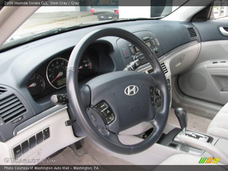 Steel Gray / Gray 2006 Hyundai Sonata GLS