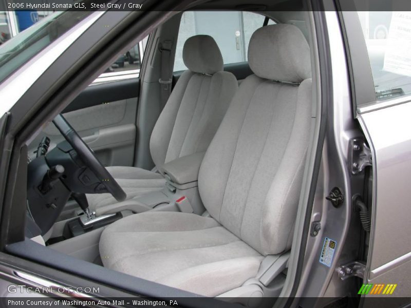 Steel Gray / Gray 2006 Hyundai Sonata GLS