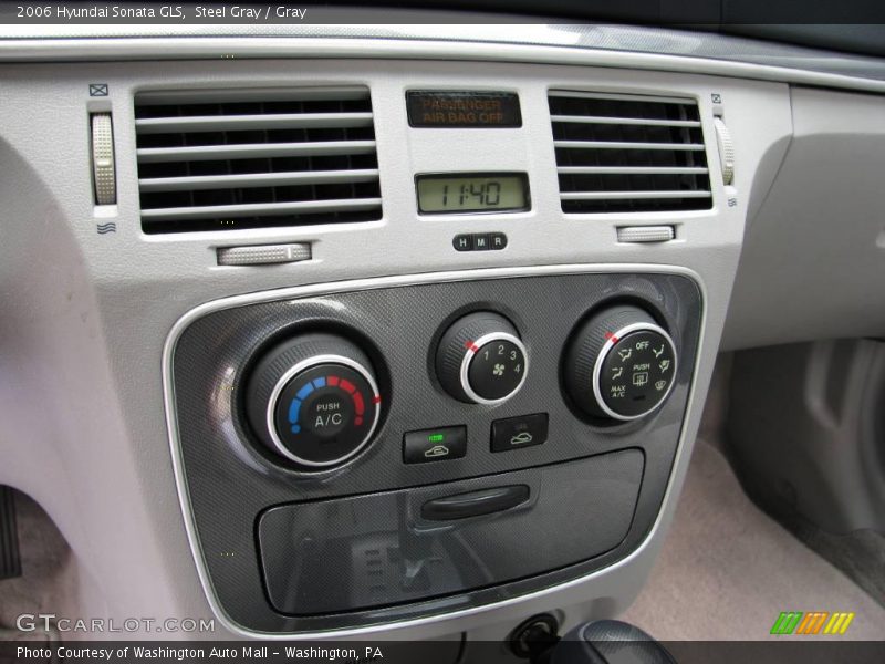 Steel Gray / Gray 2006 Hyundai Sonata GLS