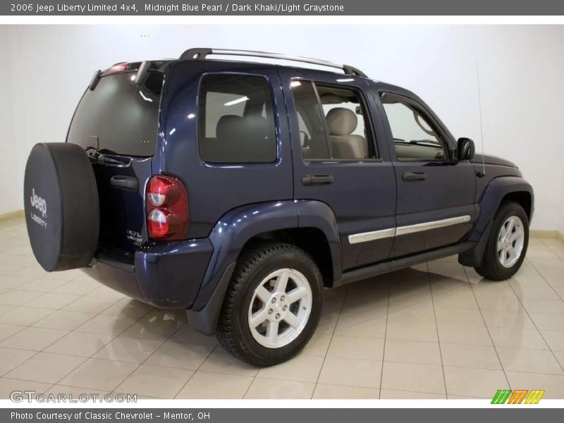 Midnight Blue Pearl / Dark Khaki/Light Graystone 2006 Jeep Liberty Limited 4x4