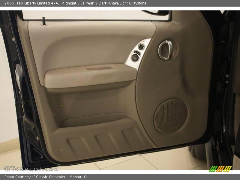 Midnight Blue Pearl / Dark Khaki/Light Graystone 2006 Jeep Liberty Limited 4x4