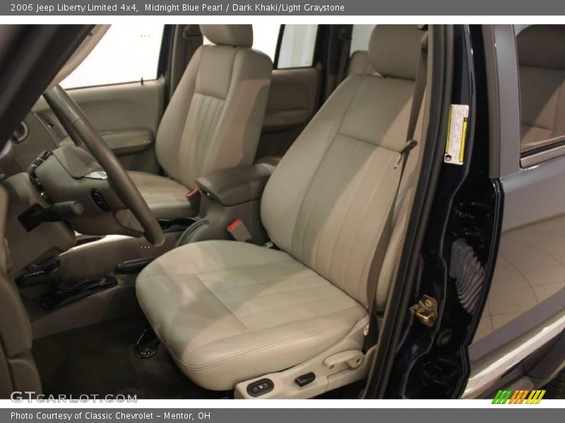 Midnight Blue Pearl / Dark Khaki/Light Graystone 2006 Jeep Liberty Limited 4x4