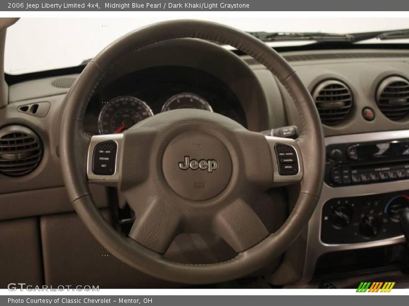 Midnight Blue Pearl / Dark Khaki/Light Graystone 2006 Jeep Liberty Limited 4x4