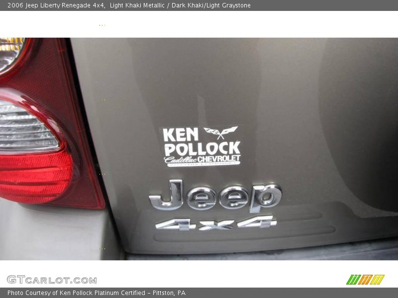 Light Khaki Metallic / Dark Khaki/Light Graystone 2006 Jeep Liberty Renegade 4x4