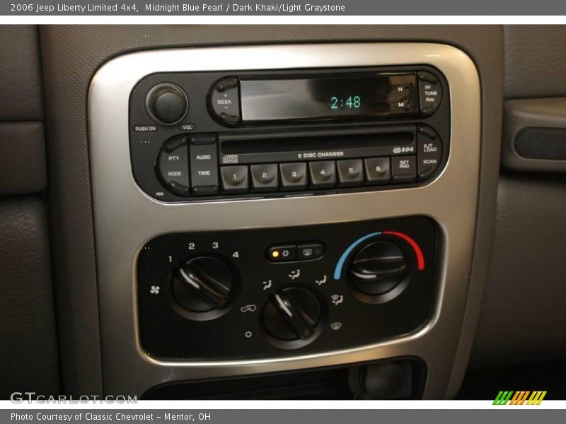 Midnight Blue Pearl / Dark Khaki/Light Graystone 2006 Jeep Liberty Limited 4x4