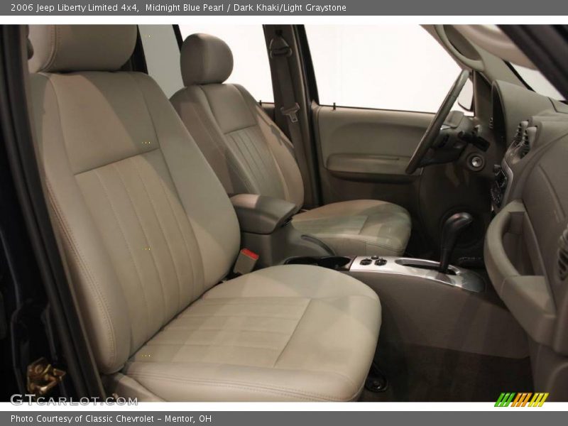 Midnight Blue Pearl / Dark Khaki/Light Graystone 2006 Jeep Liberty Limited 4x4