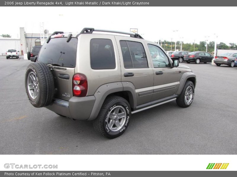 Light Khaki Metallic / Dark Khaki/Light Graystone 2006 Jeep Liberty Renegade 4x4