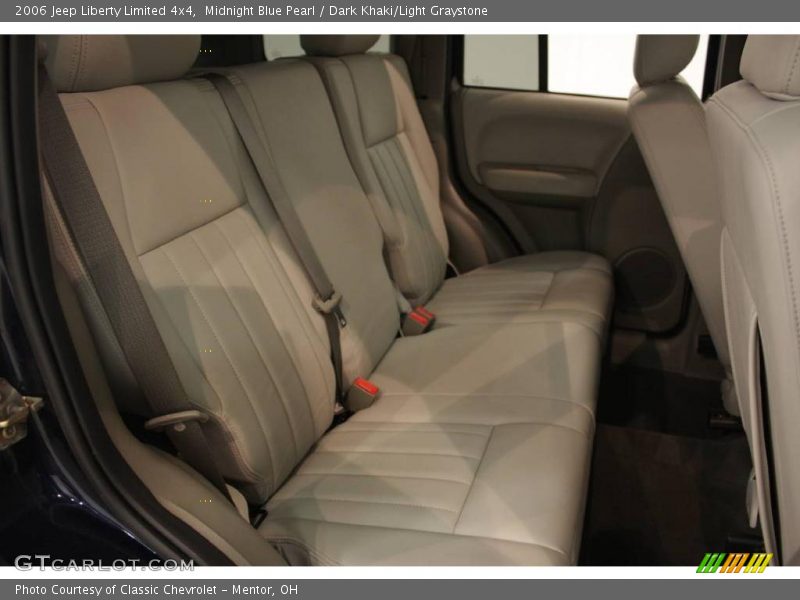 Midnight Blue Pearl / Dark Khaki/Light Graystone 2006 Jeep Liberty Limited 4x4