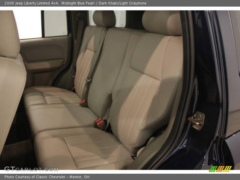 Midnight Blue Pearl / Dark Khaki/Light Graystone 2006 Jeep Liberty Limited 4x4
