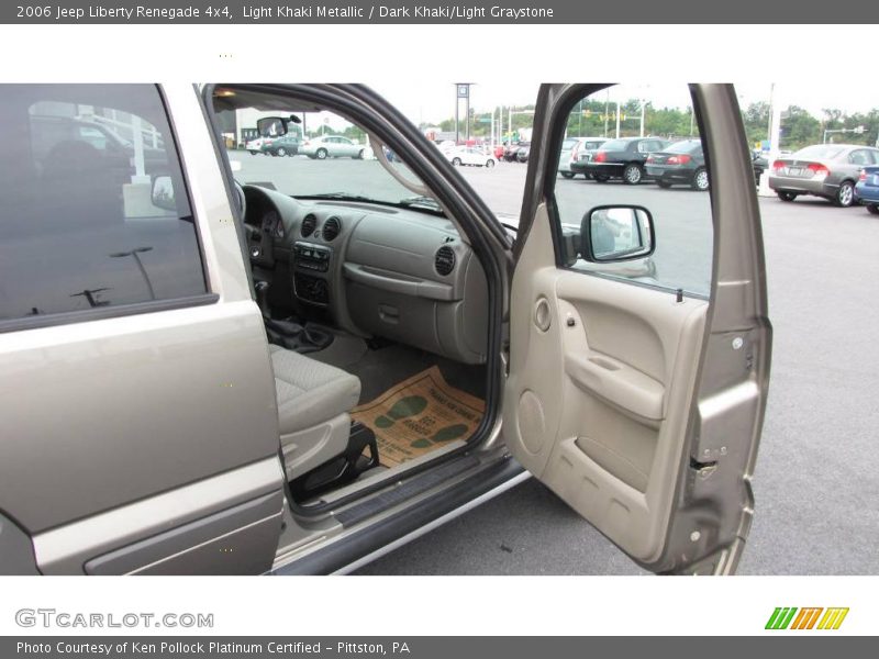 Light Khaki Metallic / Dark Khaki/Light Graystone 2006 Jeep Liberty Renegade 4x4