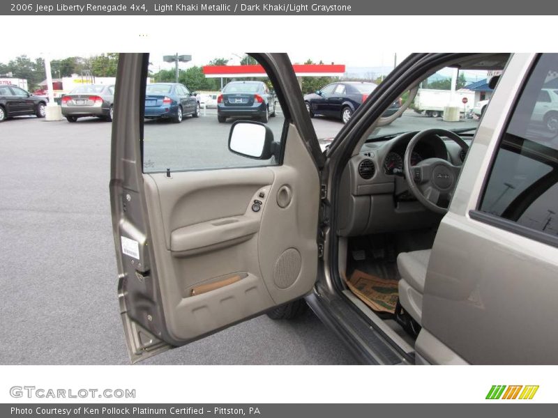 Light Khaki Metallic / Dark Khaki/Light Graystone 2006 Jeep Liberty Renegade 4x4