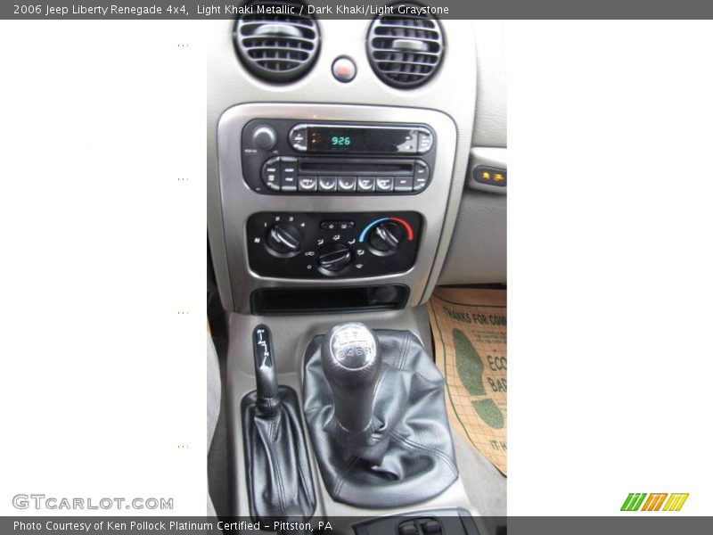 Light Khaki Metallic / Dark Khaki/Light Graystone 2006 Jeep Liberty Renegade 4x4