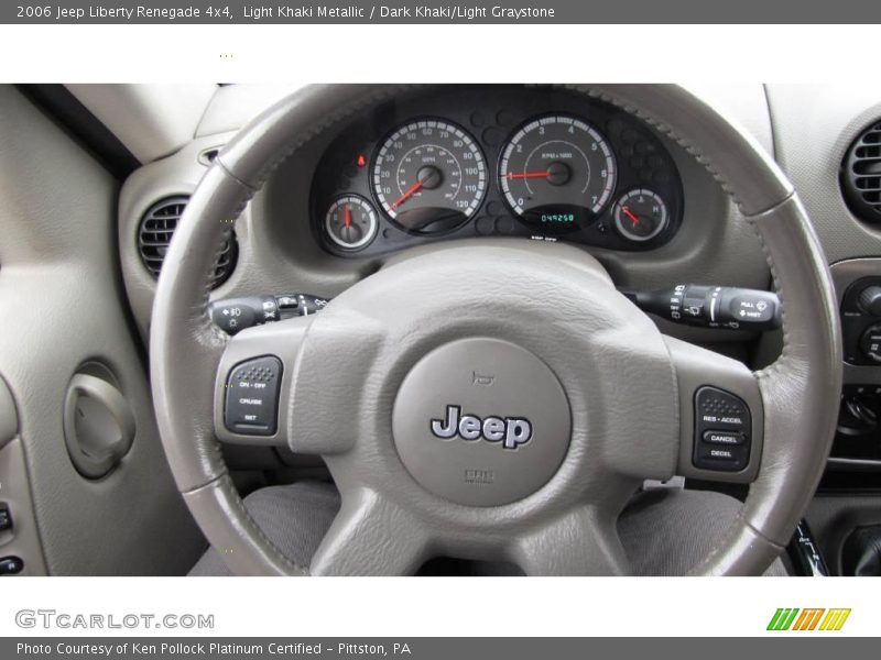 Light Khaki Metallic / Dark Khaki/Light Graystone 2006 Jeep Liberty Renegade 4x4