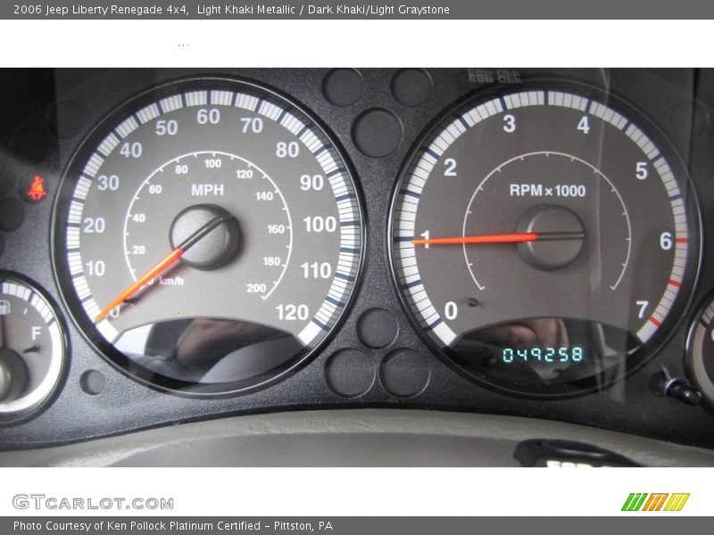 Light Khaki Metallic / Dark Khaki/Light Graystone 2006 Jeep Liberty Renegade 4x4