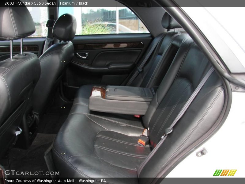 Titanium / Black 2003 Hyundai XG350 Sedan