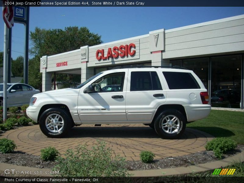 Stone White / Dark Slate Gray 2004 Jeep Grand Cherokee Special Edition 4x4