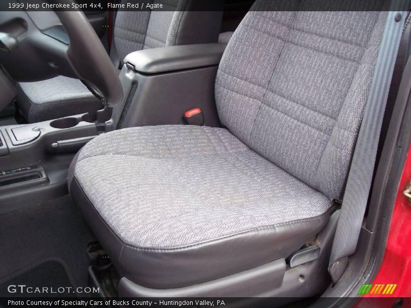 Flame Red / Agate 1999 Jeep Cherokee Sport 4x4