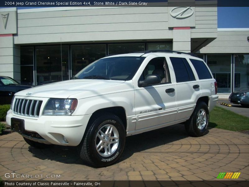 Stone White / Dark Slate Gray 2004 Jeep Grand Cherokee Special Edition 4x4