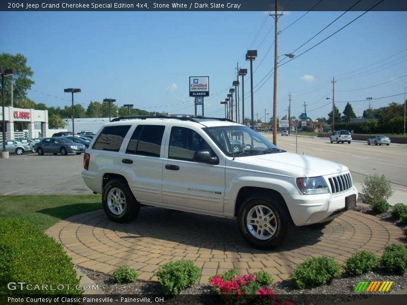 Stone White / Dark Slate Gray 2004 Jeep Grand Cherokee Special Edition 4x4