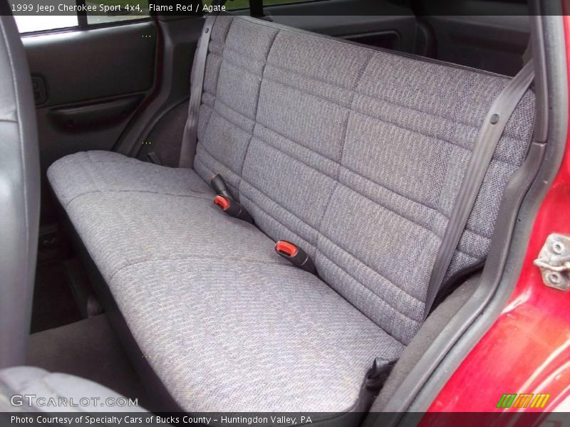 Flame Red / Agate 1999 Jeep Cherokee Sport 4x4