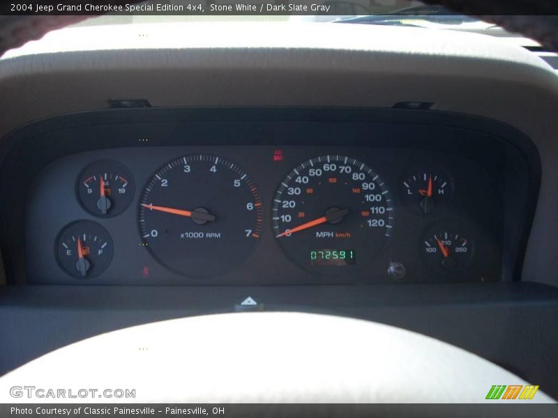 Stone White / Dark Slate Gray 2004 Jeep Grand Cherokee Special Edition 4x4