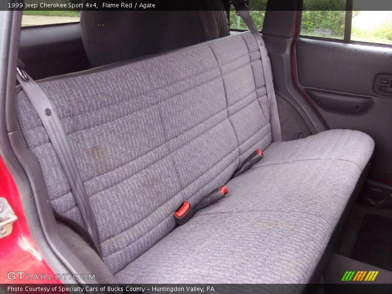 Flame Red / Agate 1999 Jeep Cherokee Sport 4x4