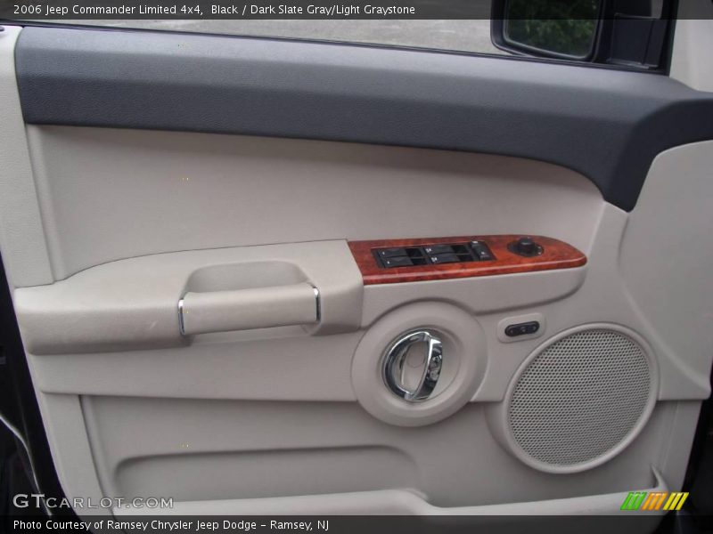 Black / Dark Slate Gray/Light Graystone 2006 Jeep Commander Limited 4x4