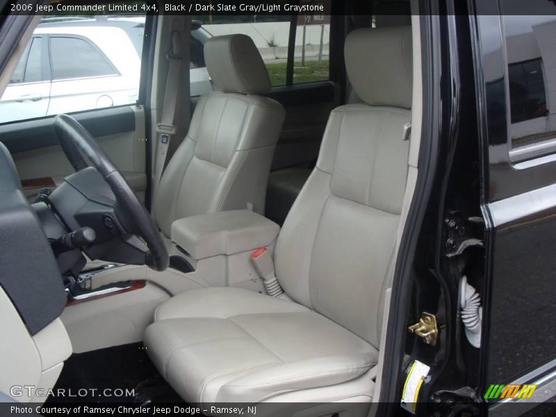 Black / Dark Slate Gray/Light Graystone 2006 Jeep Commander Limited 4x4