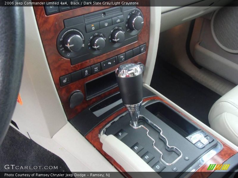 Black / Dark Slate Gray/Light Graystone 2006 Jeep Commander Limited 4x4
